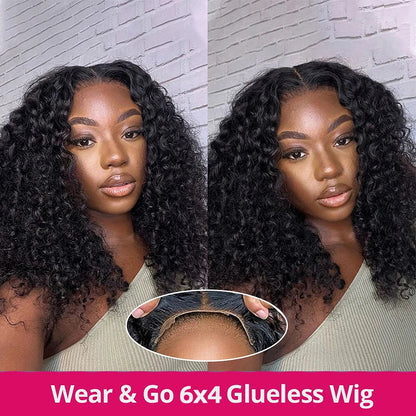 Glueless Human Hair Wig Ready To Go