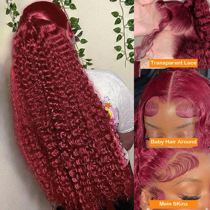 Wigs Brazilian Red Wine