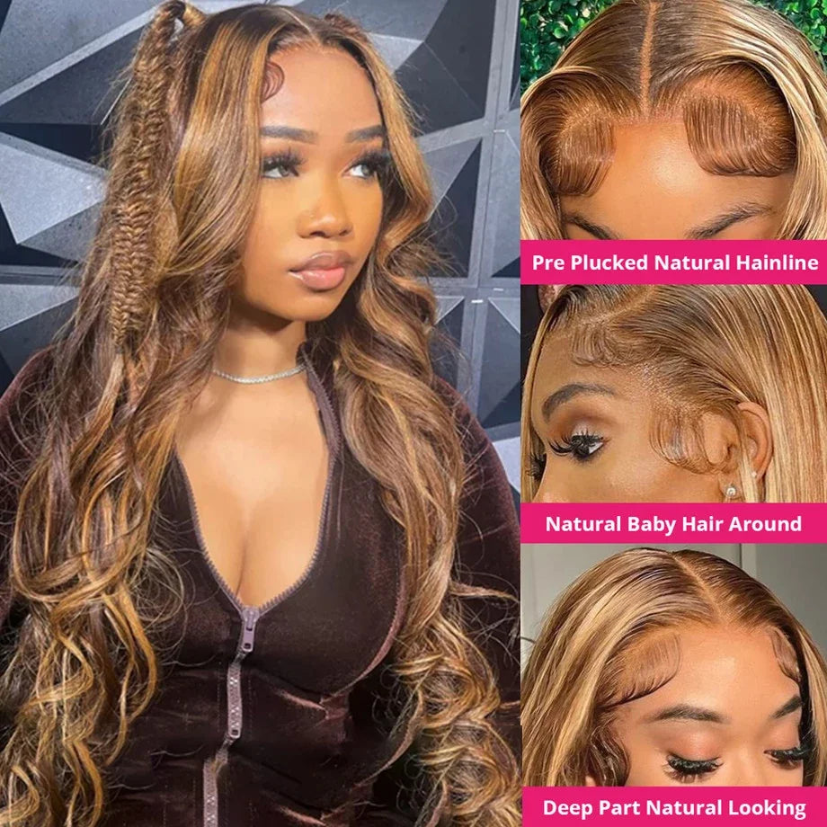 Honey Blonde Lace Front