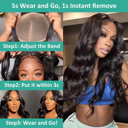 Brazilian glueless wigs human hair