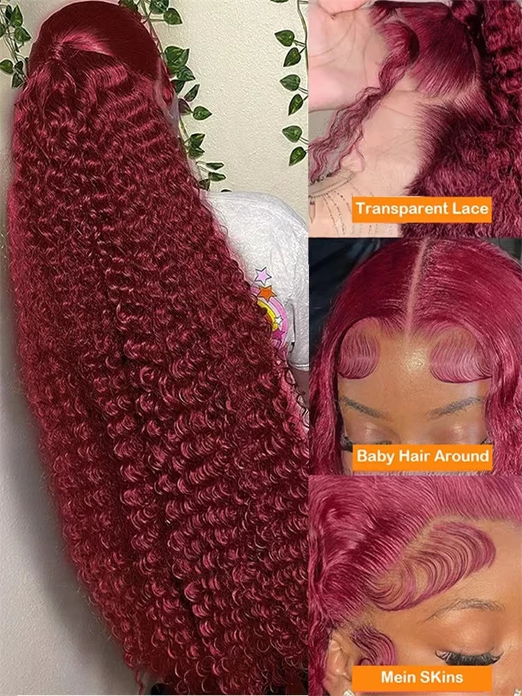 Wigs Brazilian Red Wine