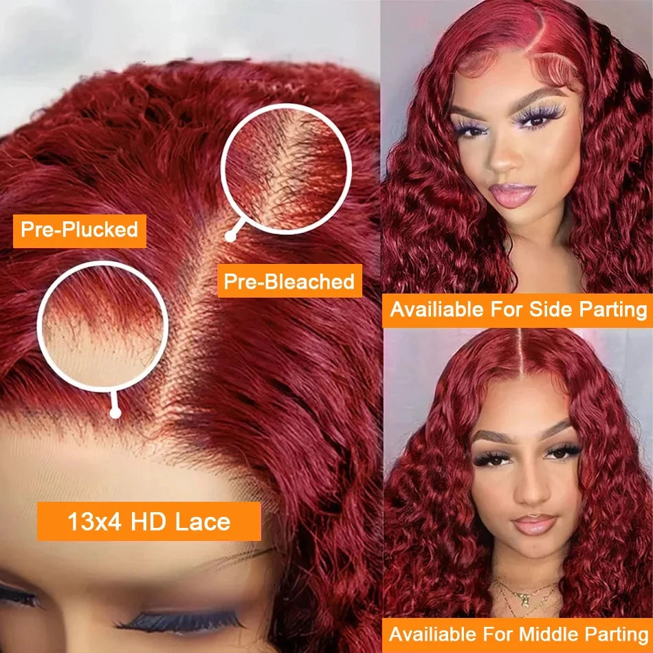 Wigs Brazilian Red Wine