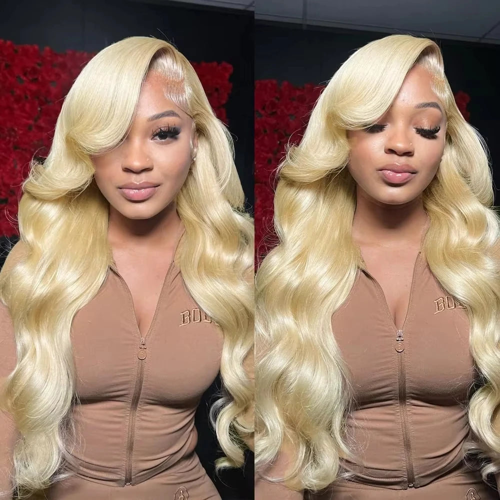 Transparent Lace Honey Blonde Glueless Wigs